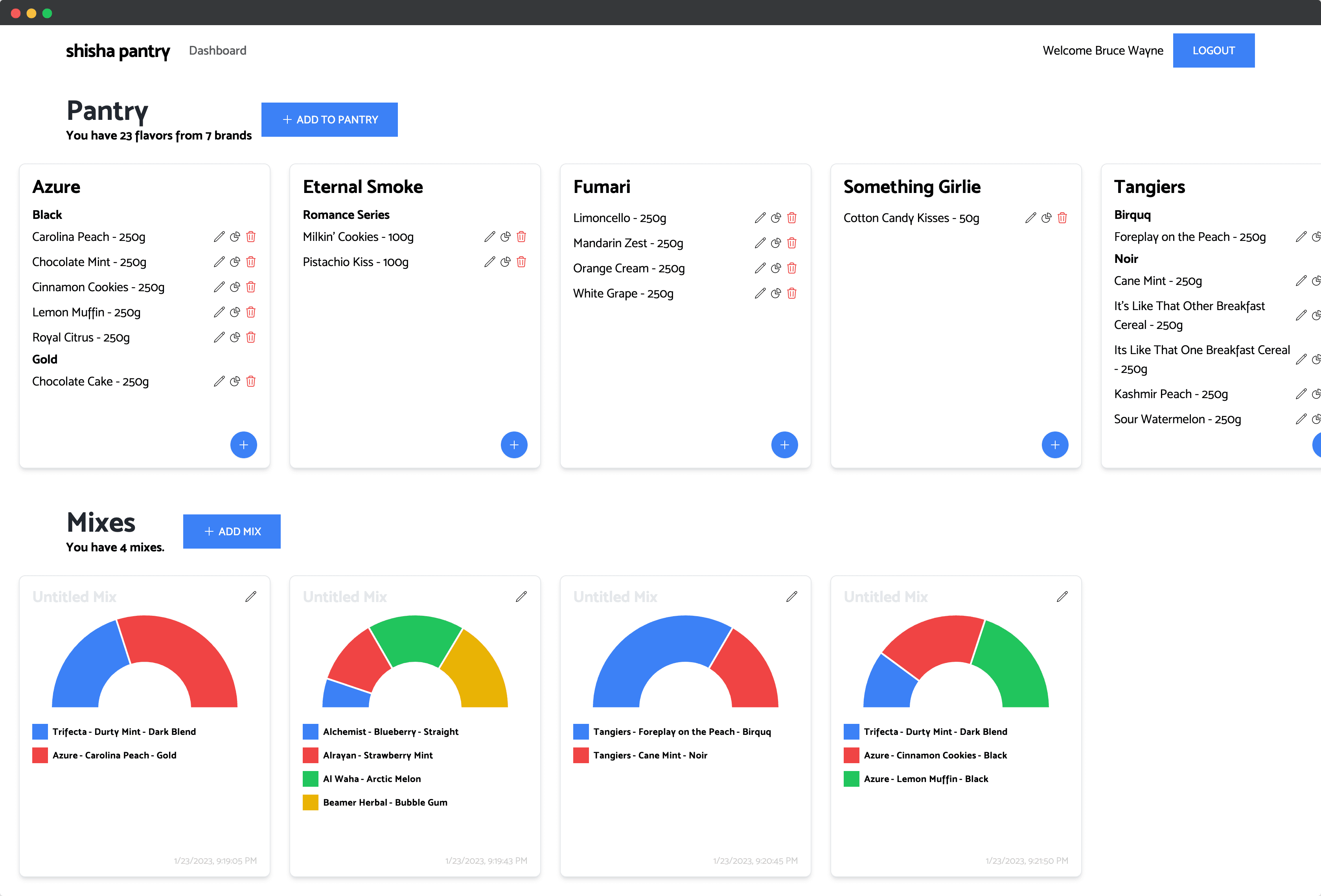 Mockup of Shisha Pantry